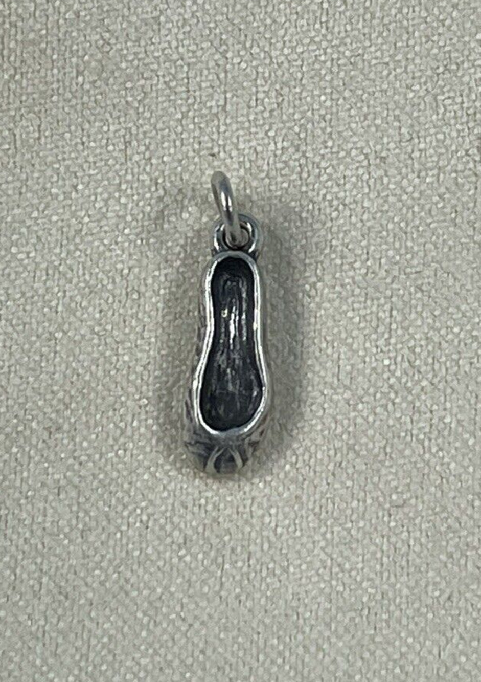 James Avery Retired Sterling Silver Ballet Shoes Dance Slippers Pendant Charm